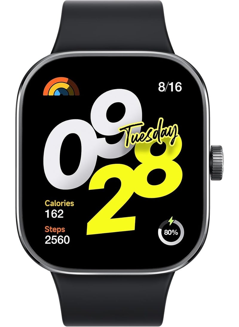 Mii Smart Watch 4 Obsidian Black, Ultra large 1.97″ AMOLED display, Long battery life - Up to 20 days - Image 3